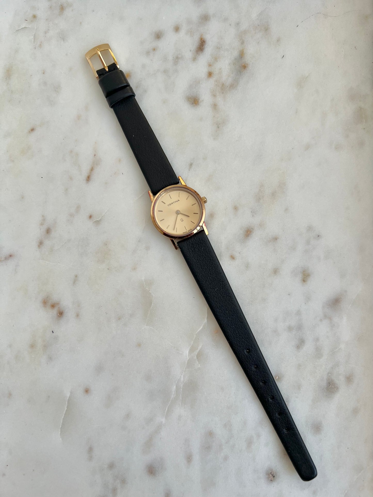 Certina Q Champagne Dial Women’s Watch