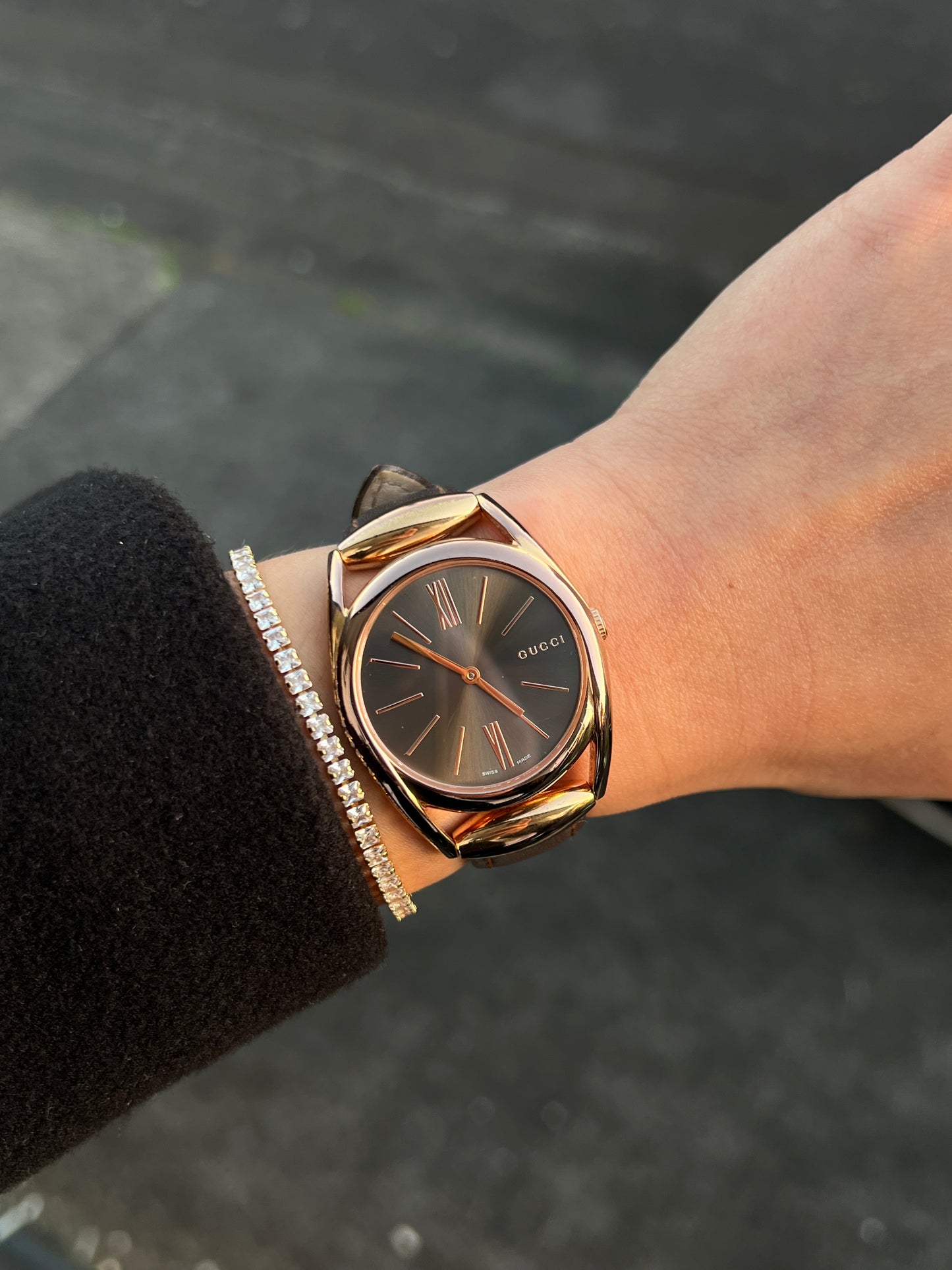 Gucci Rose Gold Modernist Women’s Watch