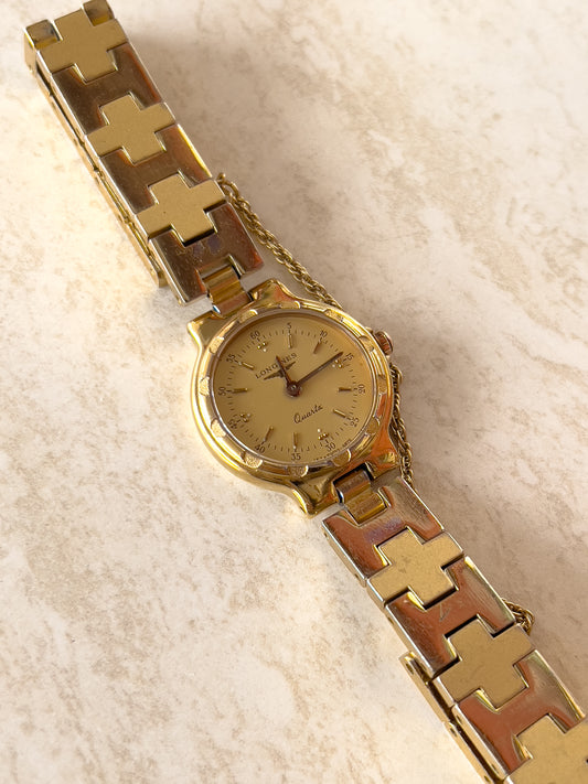 Longines Round Woman’s Watch with Scalloped Case