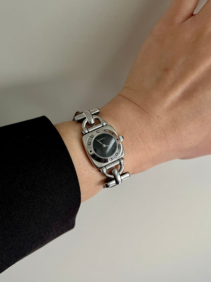 Gucci Horsebit Women's Watch Black Dial 6300L