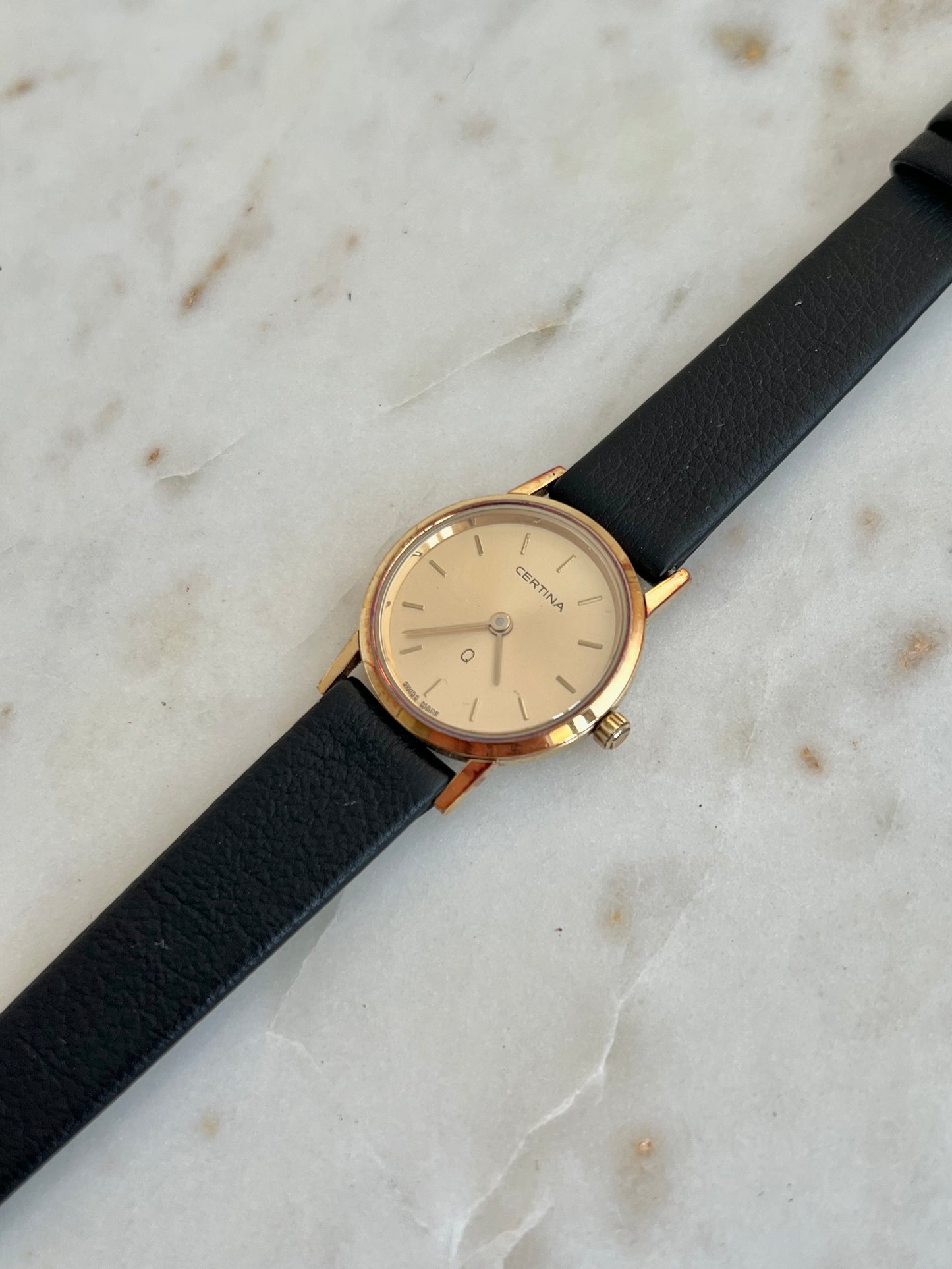Certina Q Champagne Dial Women’s Watch
