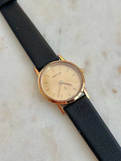 Certina Q Champagne Dial Women’s Watch