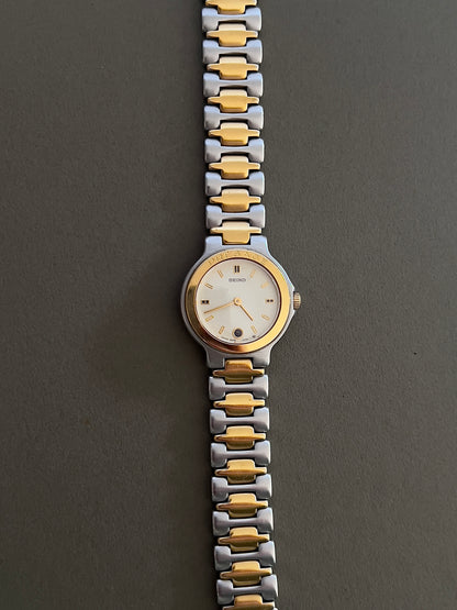 Seiko Presage Two-Tone Watch