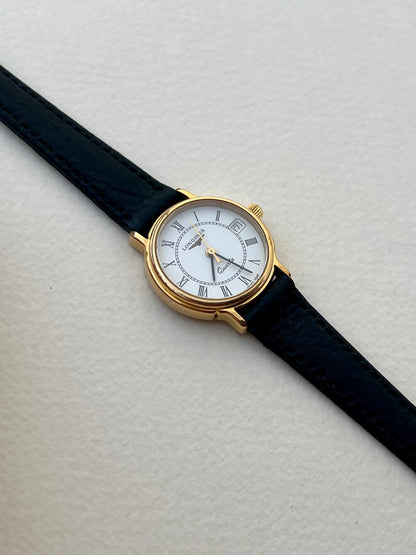 Longines Gold Tone Roman Dial Women’s Watch