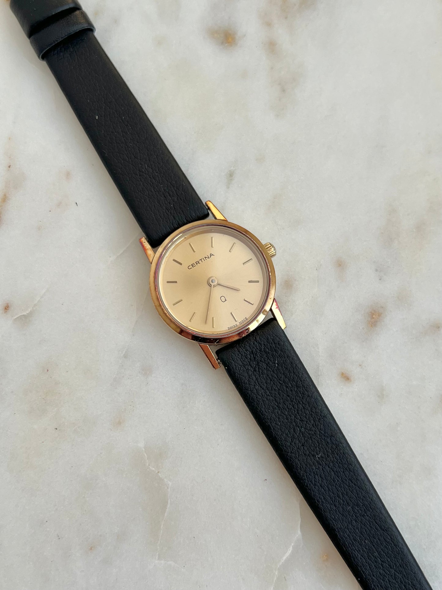 Certina Q Champagne Dial Women’s Watch