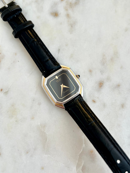 Seiko Exceline Black Dial Octagonal Women’s Watch