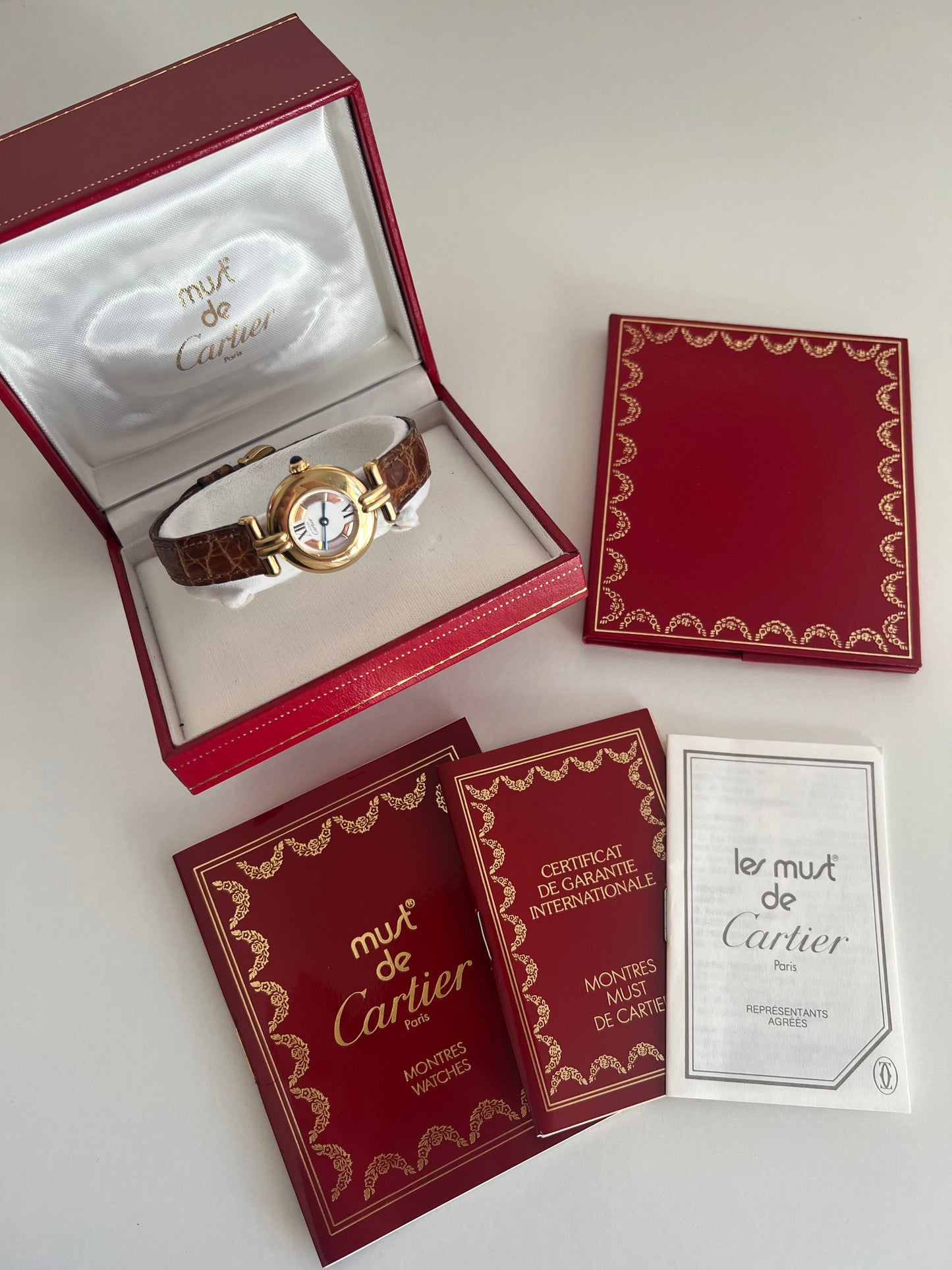 Must de Cartier Colisee Trinity Women's Watch
