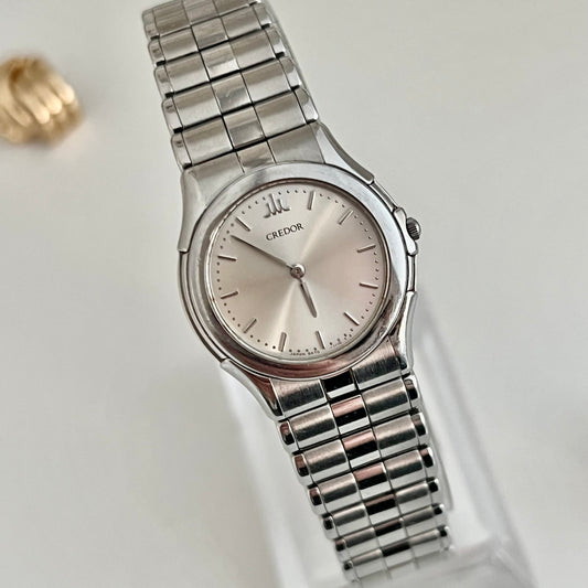Credor Women's Watch NZ Australia Canada Silver