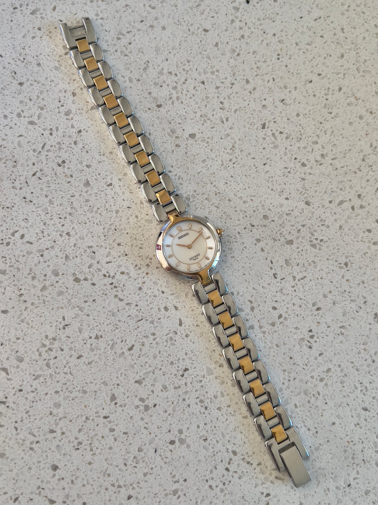 Seiko Lucent Two Tone Woman's Watch