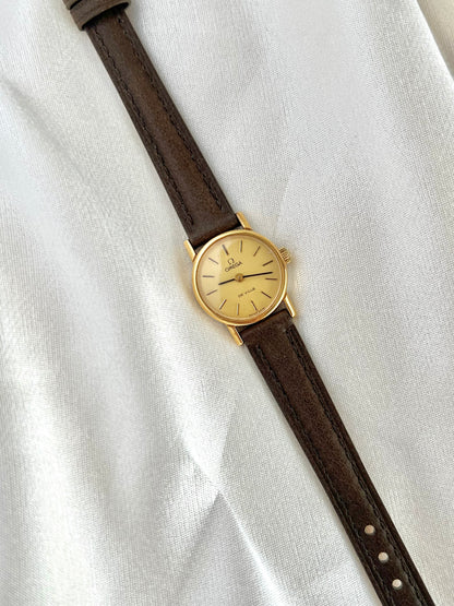 Omega De Ville Small Woman's Watch in Gold Tone