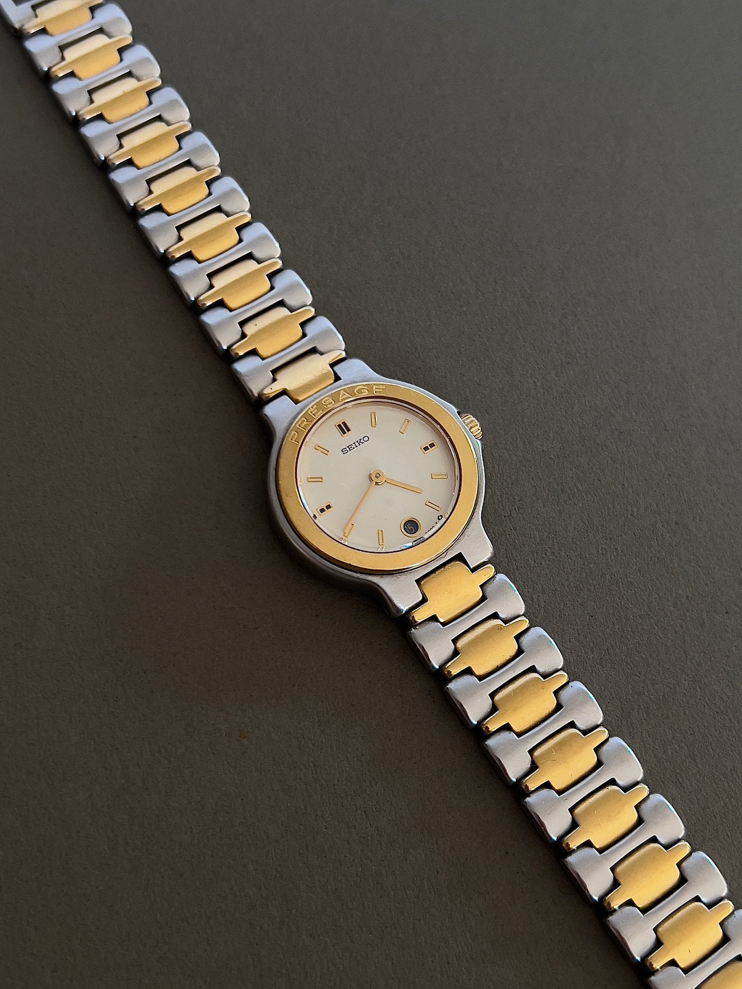 Seiko Presage Two-Tone Watch