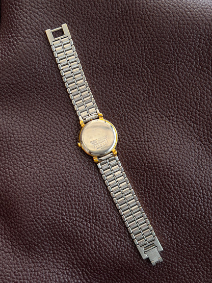 Burberry Gold & Steel Ladies’ Watch with Champagne Dial