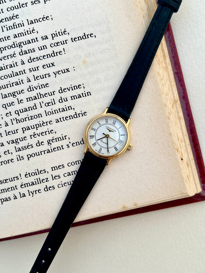 Longines Gold Tone Roman Dial Women’s Watch
