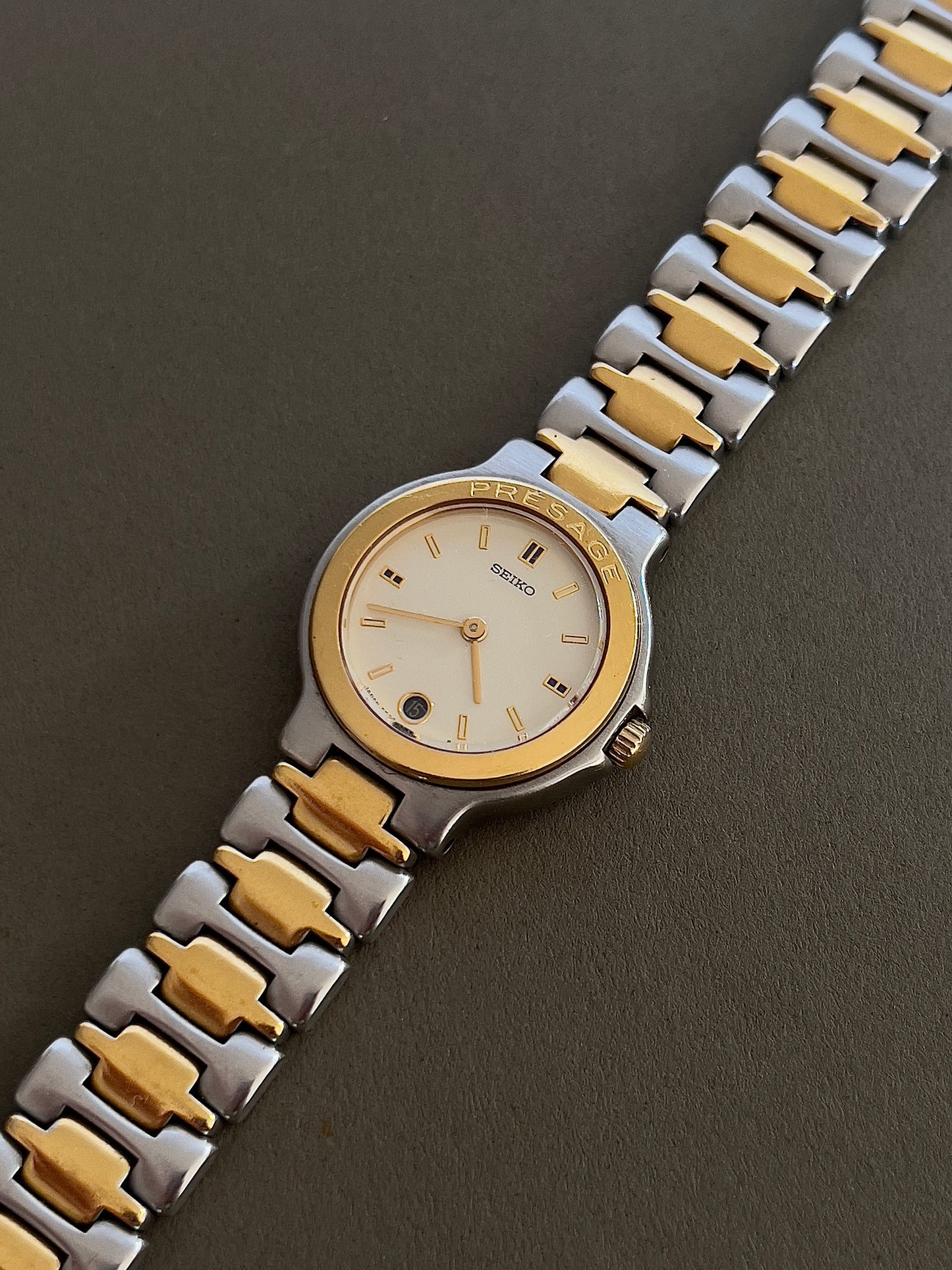 Seiko Presage Two-Tone Watch