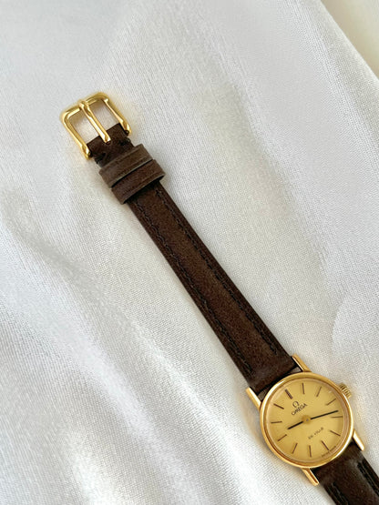 Omega De Ville Small Woman's Watch in Gold Tone