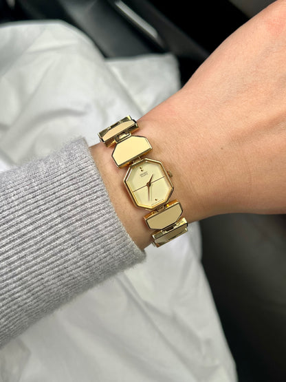 Seiko Two Tone Enamel Bracelet Women’s Watch