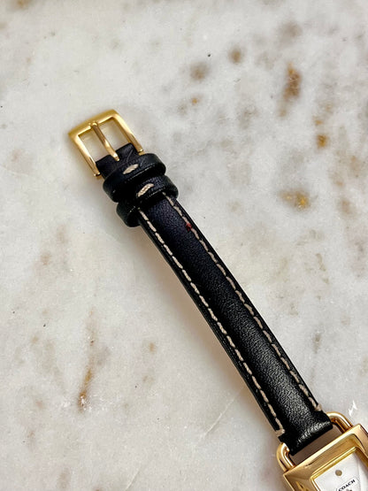 Coach Tank Gold Toned Woman's Watch