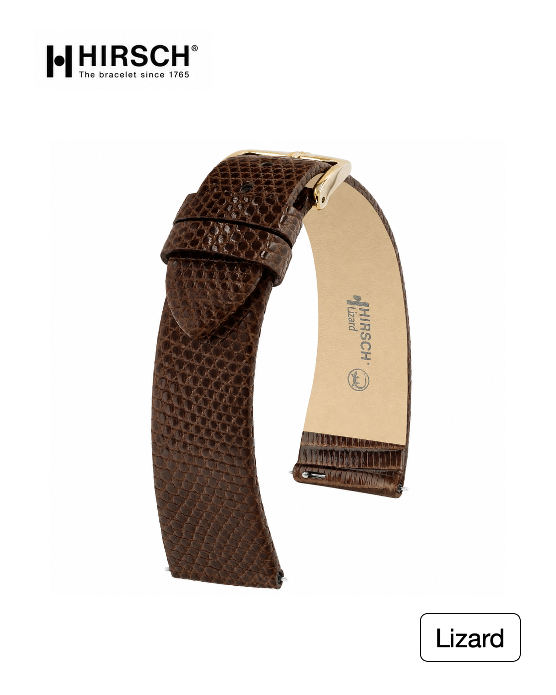 Hirsch Lizard Classic in Brown