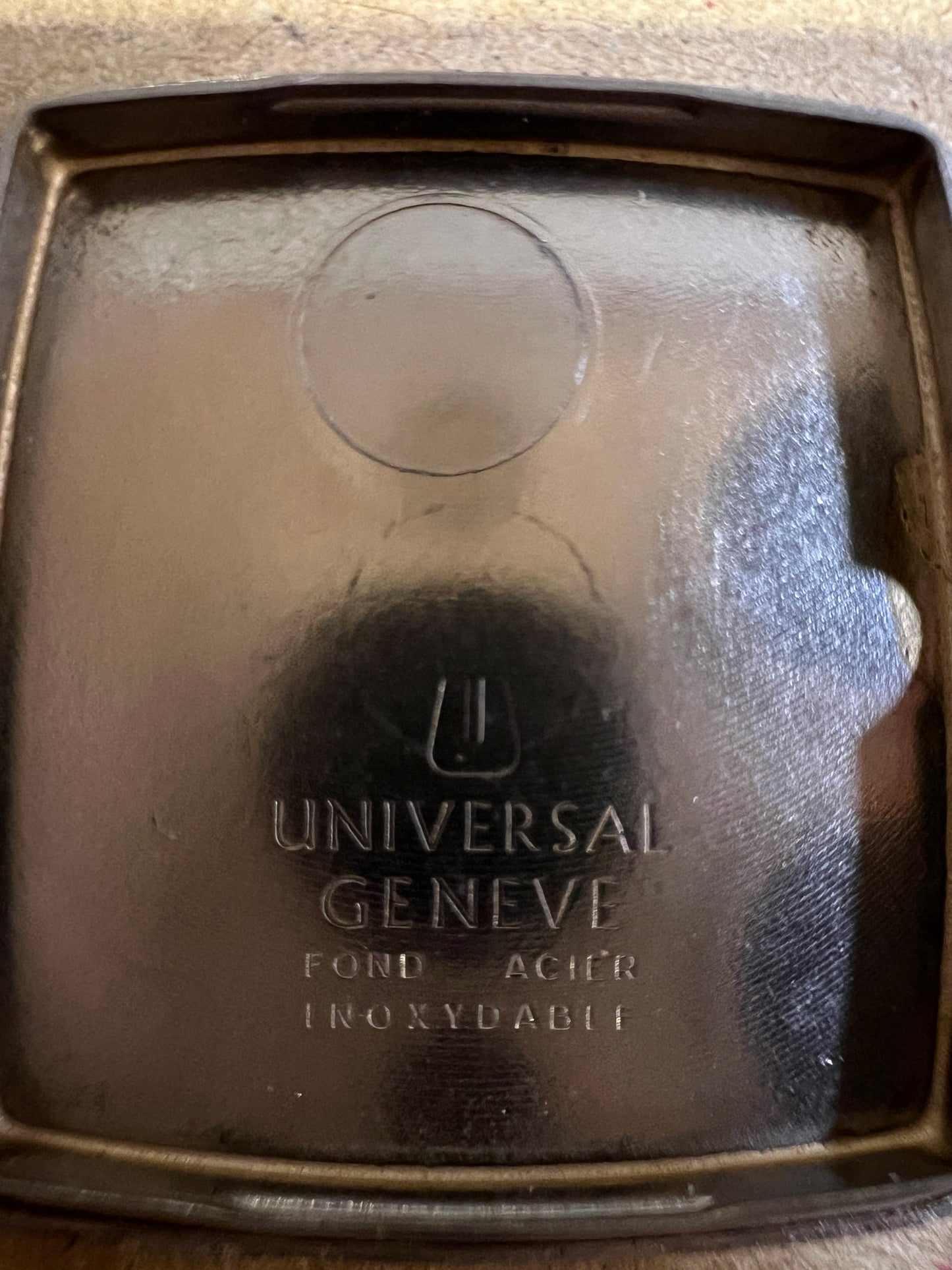 Universal Geneve Gold TV Case Women's Watch