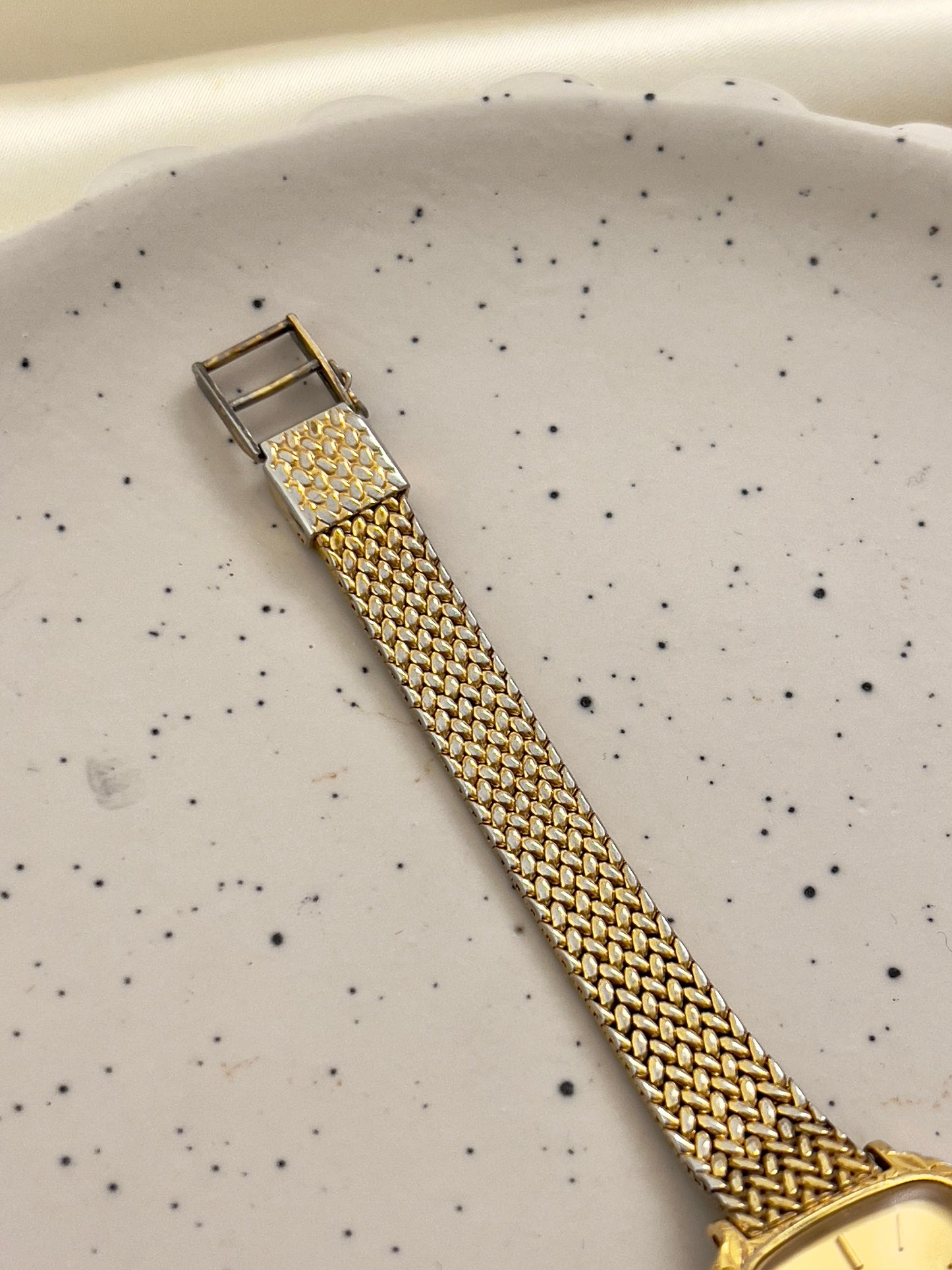 Rado Elegance Gold Toned Tank Woman's Watch
