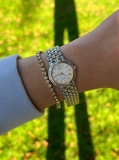 Seiko Exceline Two Tone Woman's Watch