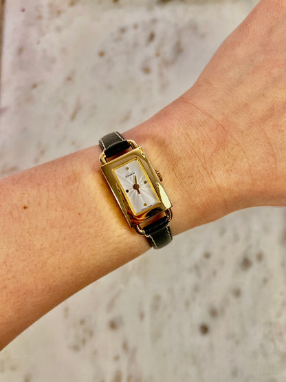 Coach Tank Gold Toned Woman's Watch