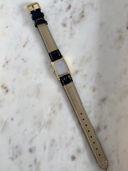 Rado Gold Toned Tank Woman's Watch with Diamond Accent