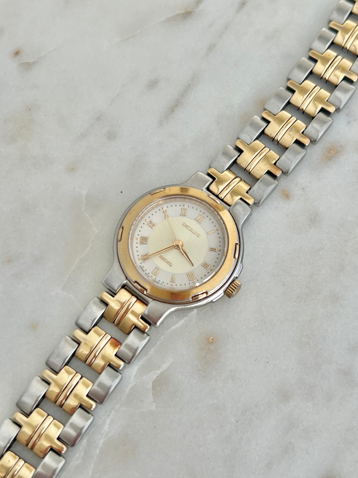 Seiko Exceline Two Tone Bracelet Ladies' Watch