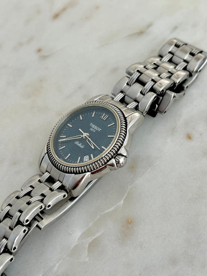 Tissot Ballade Ladies’ Watch with Navy Blue Dial