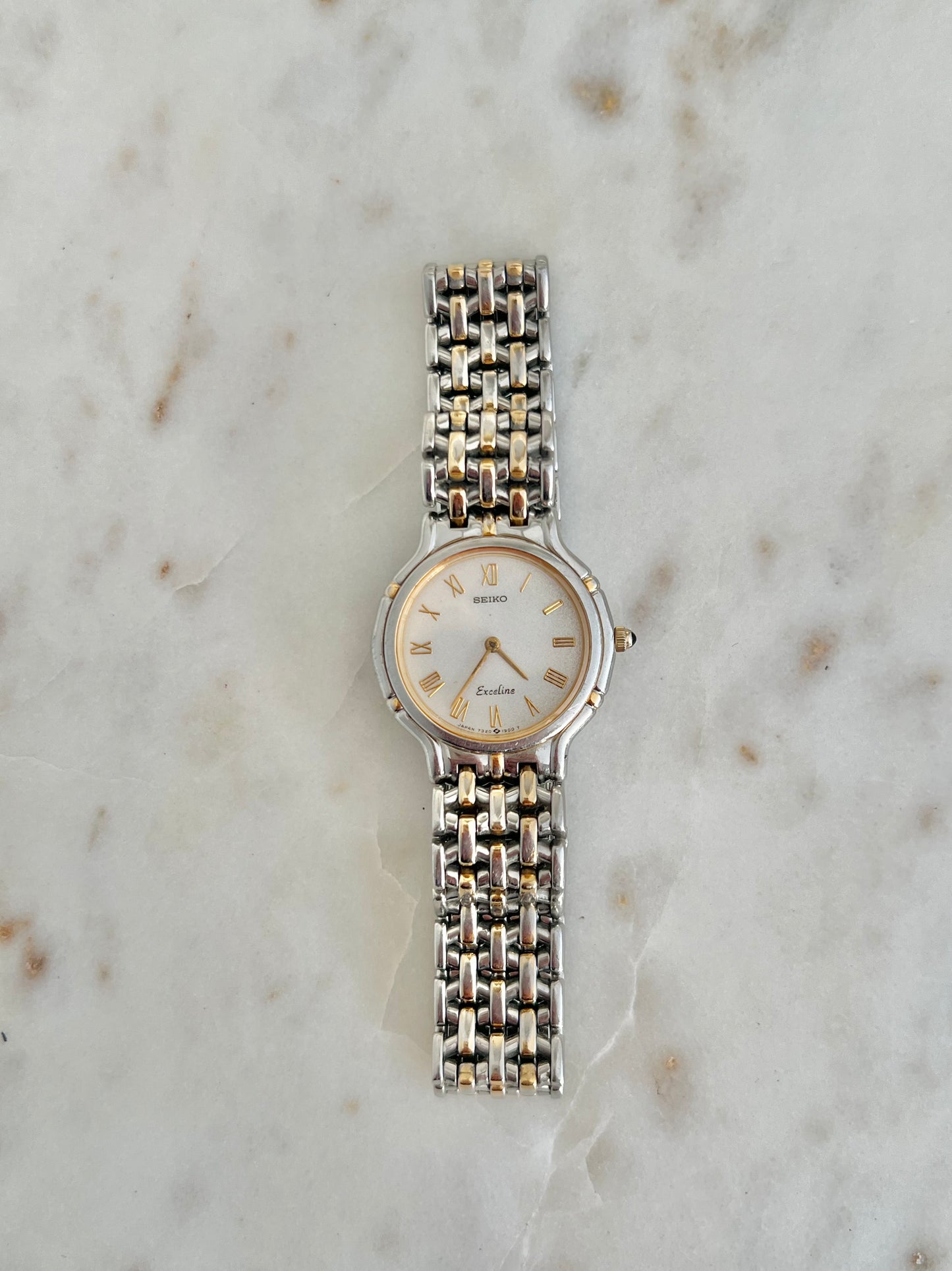 Seiko Exceline Two Tone Woman's Watch