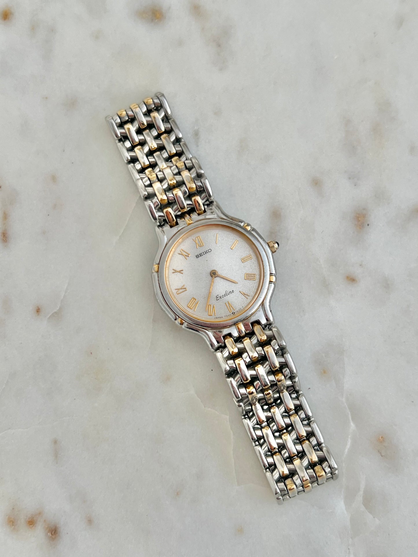 Seiko Exceline Two Tone Woman's Watch