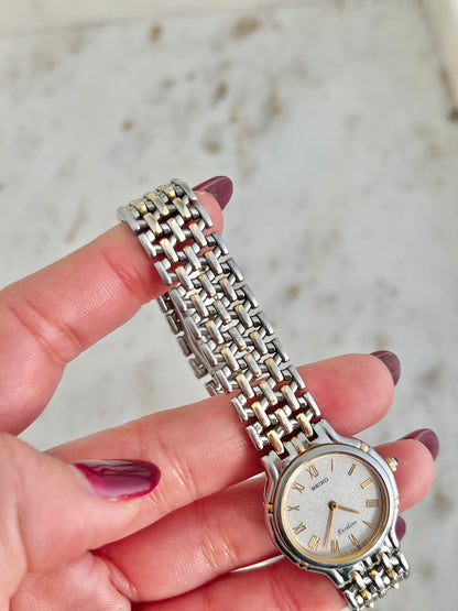 Seiko Exceline Two Tone Woman's Watch