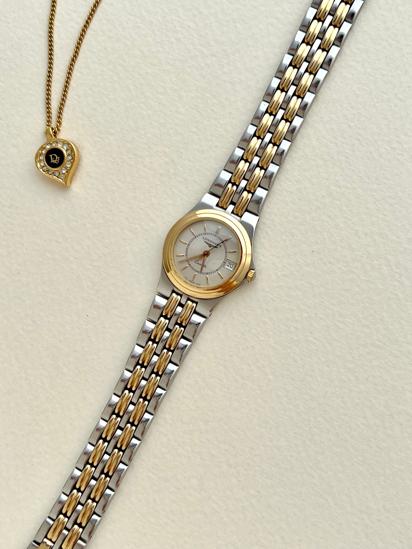 Longines Two Tone Round Women's Watch