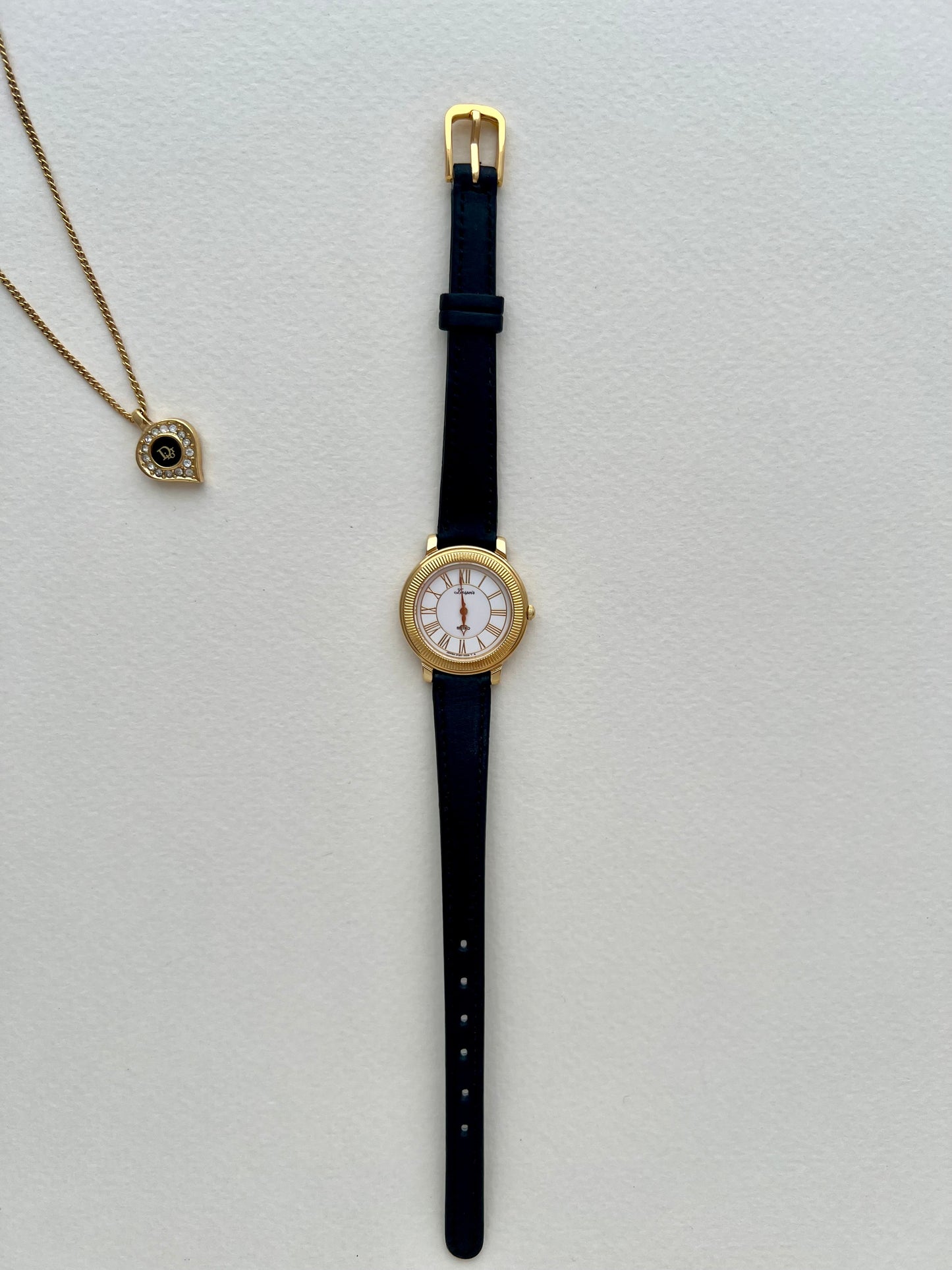 Seiko L’espoir Fluted Bezel Roman Numeral Gold Tone Ladies Watch