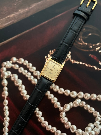 Omega De Ville Gold Tank Women's Watch