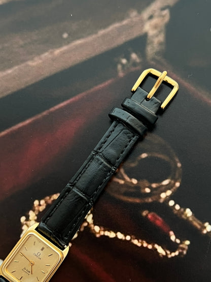 Omega De Ville Gold Tank Women's Watch