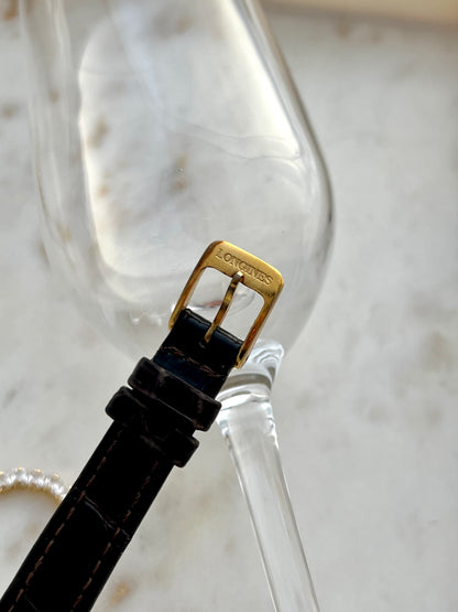 Longines Gold Rectangular Cushion Women's Watch