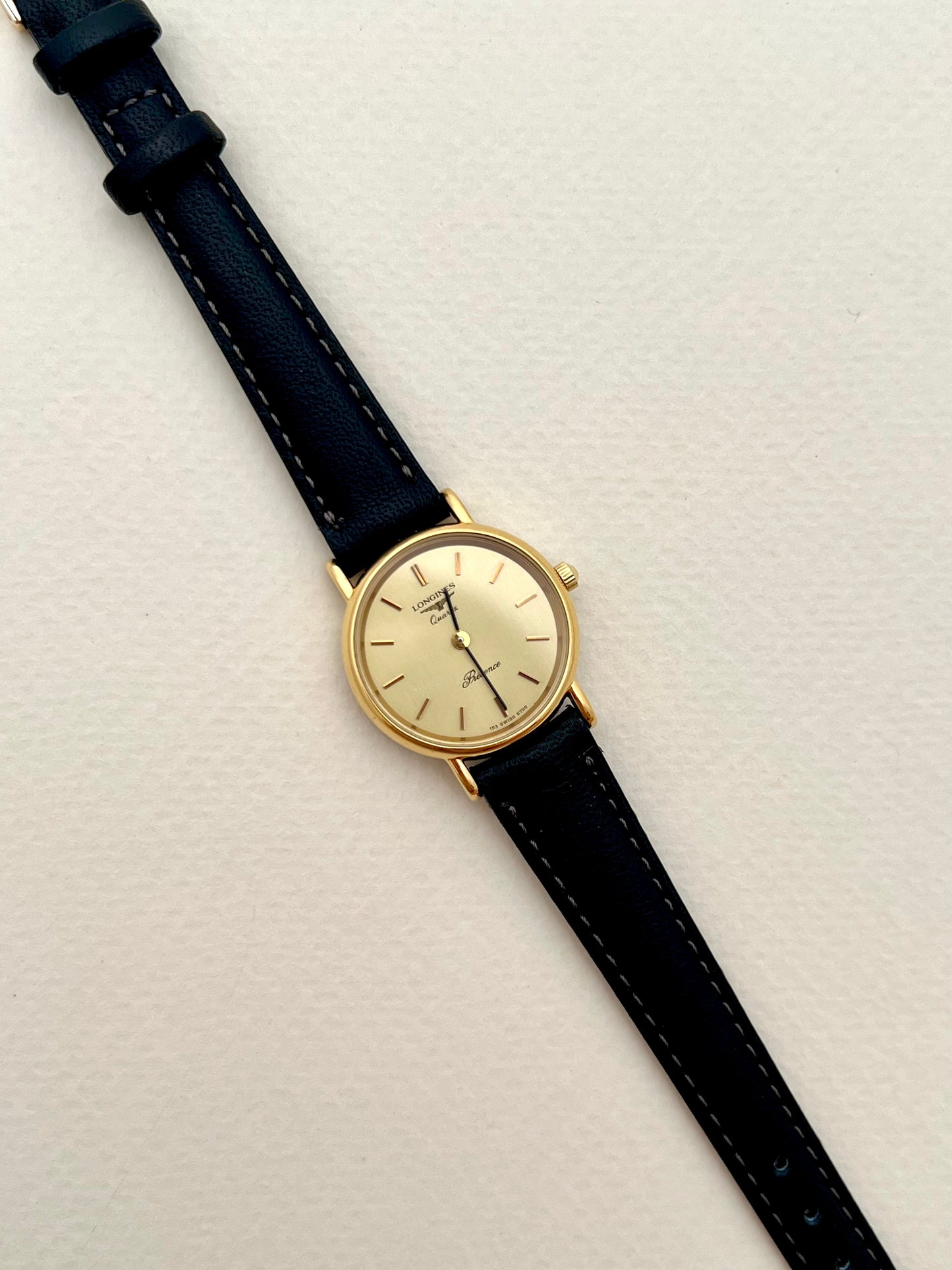 Longines Presence Champagne Dial Gold Tone Women’s Watch
