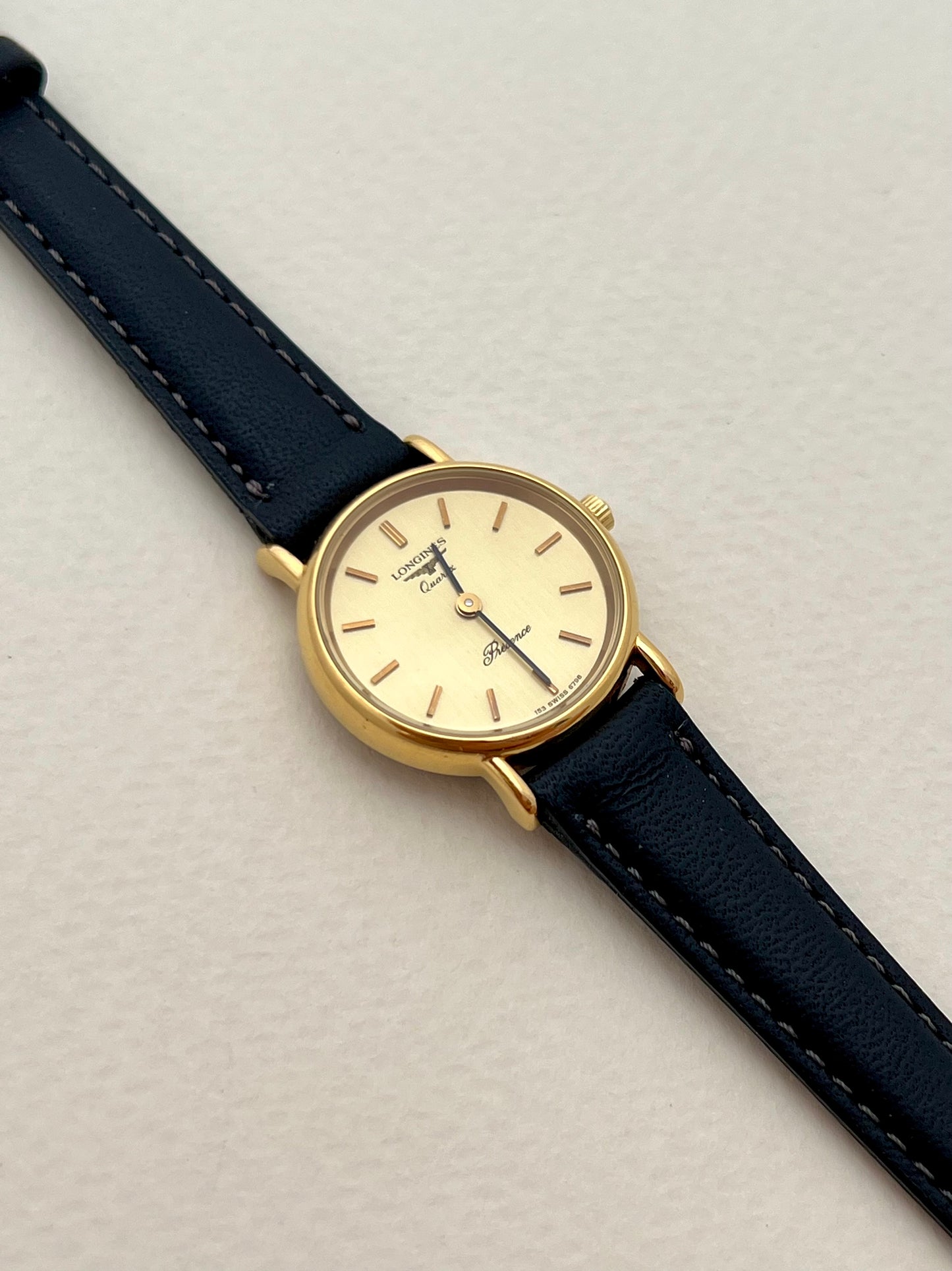 Longines Presence Champagne Dial Gold Tone Women’s Watch