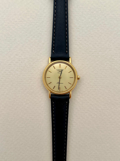 Longines Presence Champagne Dial Gold Tone Women’s Watch
