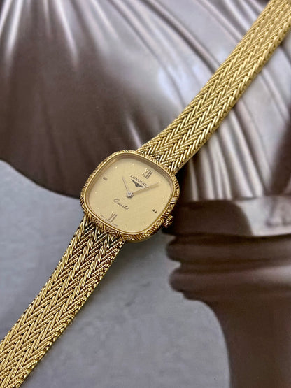 Longines Cushion Gold Braid Women’s Watch