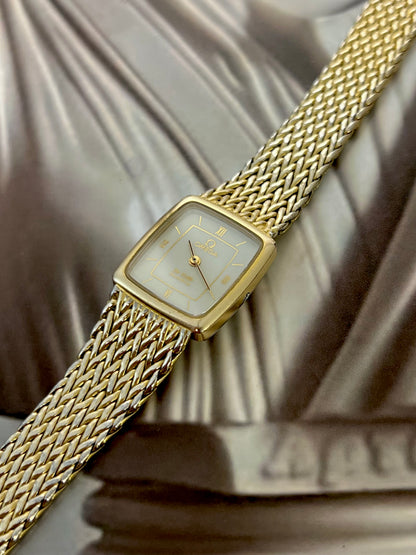 Omega De Ville Gold Bracelet Women’s Watch