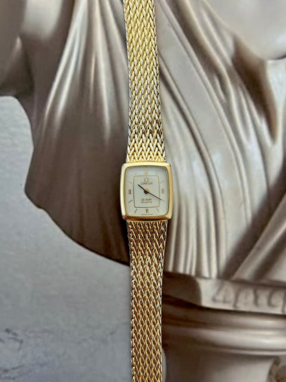 Omega De Ville Gold Bracelet Women’s Watch