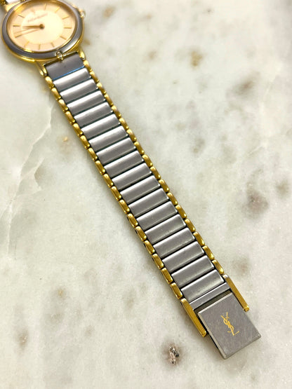 YSL Two Tone Classic Ladies Watch