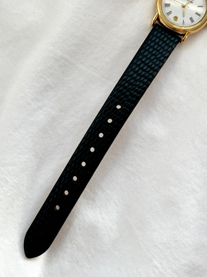 Universal Geneve Gold Roman Dial Women’s Watch 18k Gold Plated