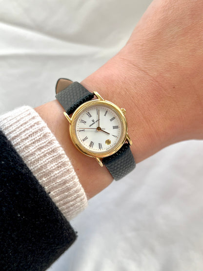Universal Geneve Gold Roman Dial Women’s Watch 18k Gold Plated