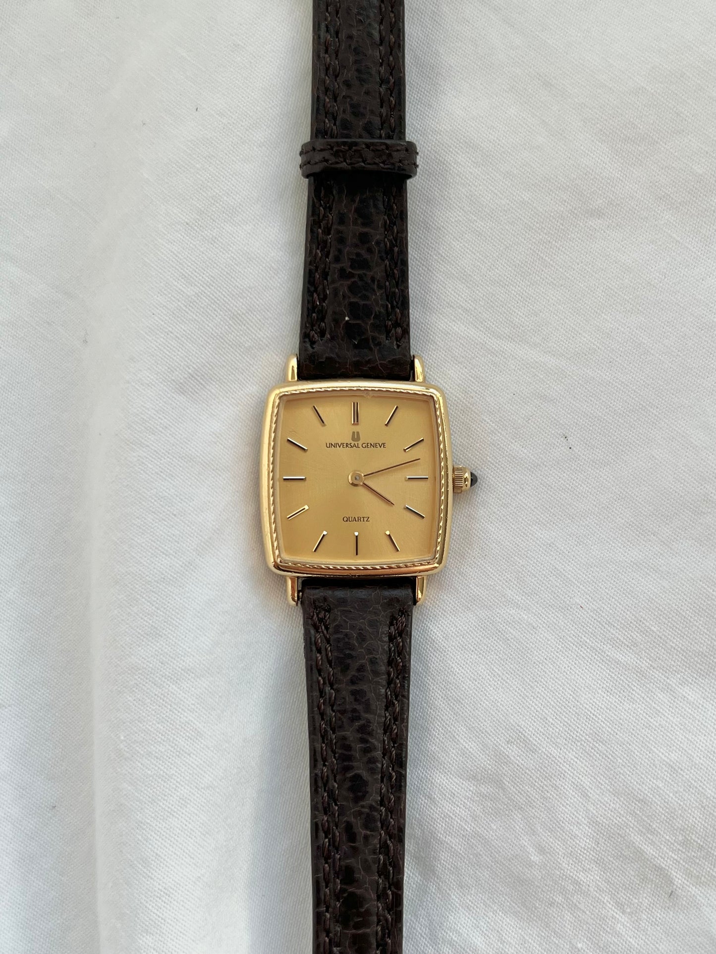 Universal Geneve Gold TV Case Women's Watch
