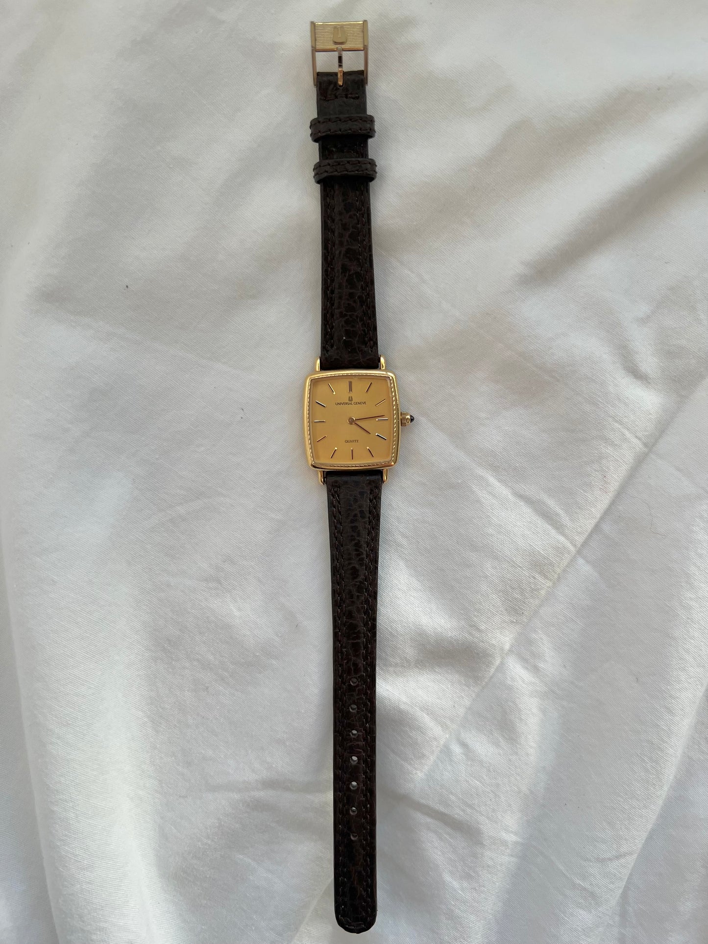 Universal Geneve Gold TV Case Women's Watch