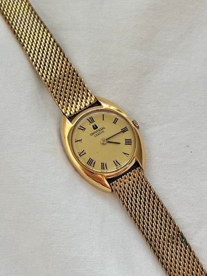Universal Geneve C Case Gold Women's Watch