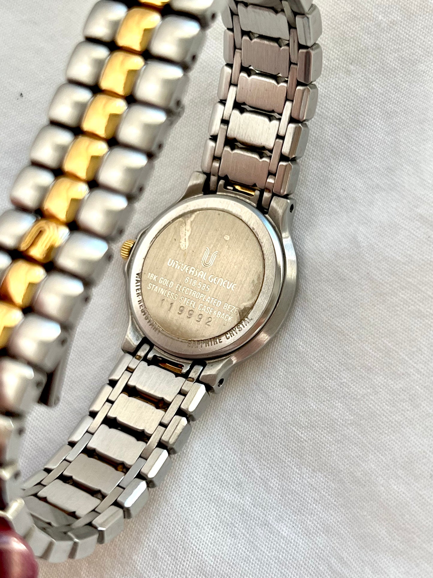 Universal Geneve Polerouter Two Tone Women’s Watch